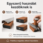 PrimeSharp görgős késélező mágneses szögtartóval