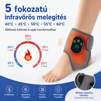 PrimeRelax Fűtős-Vibrációs Bokamasszírozó Pánt